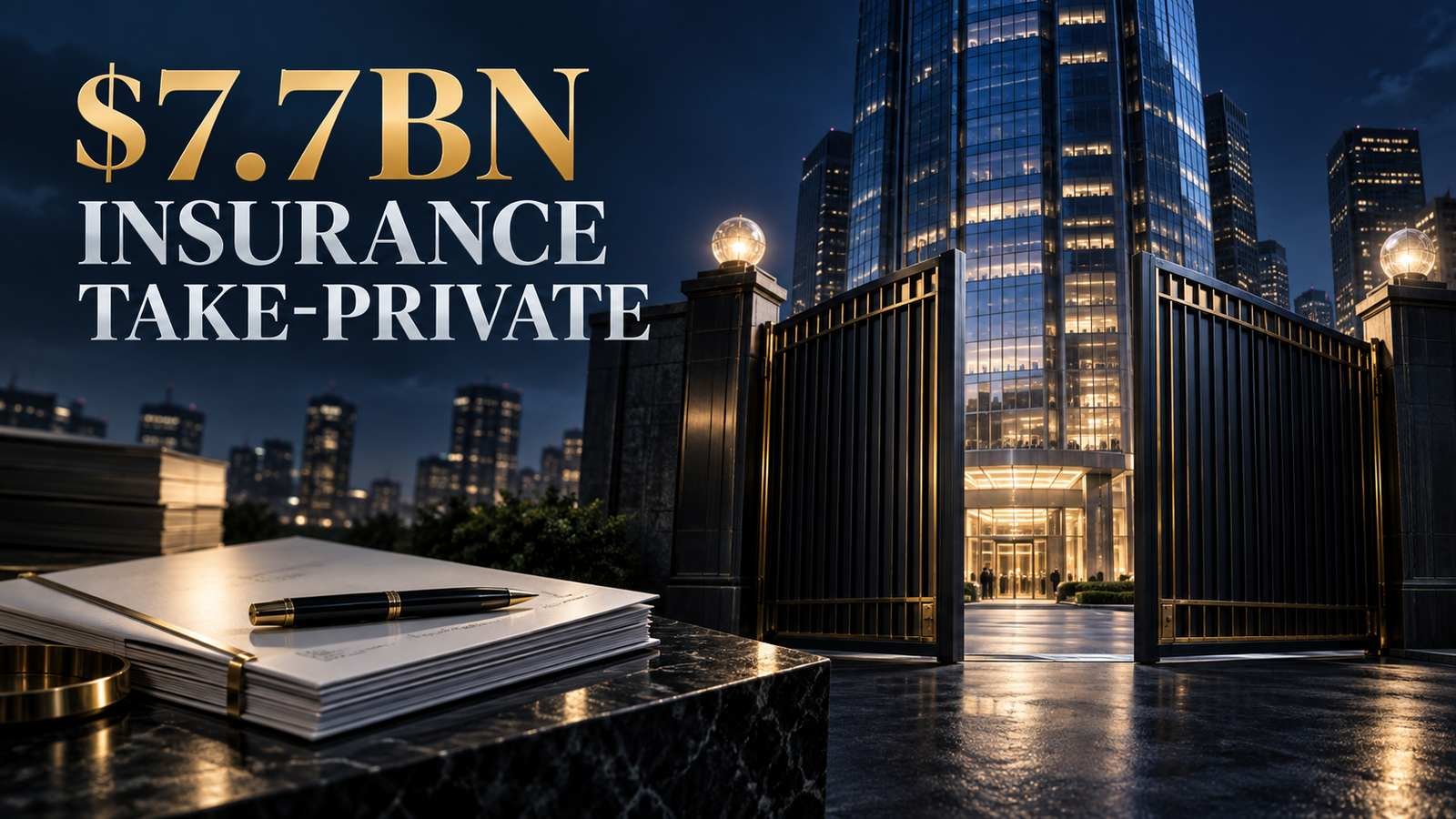$7.7Bn Insurance Take-Private
