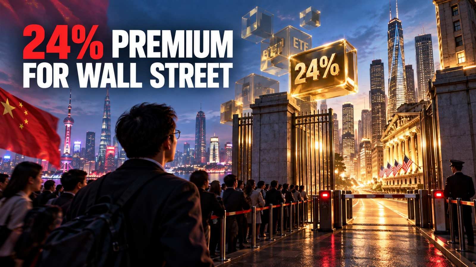 24% Premium For Wall Street
