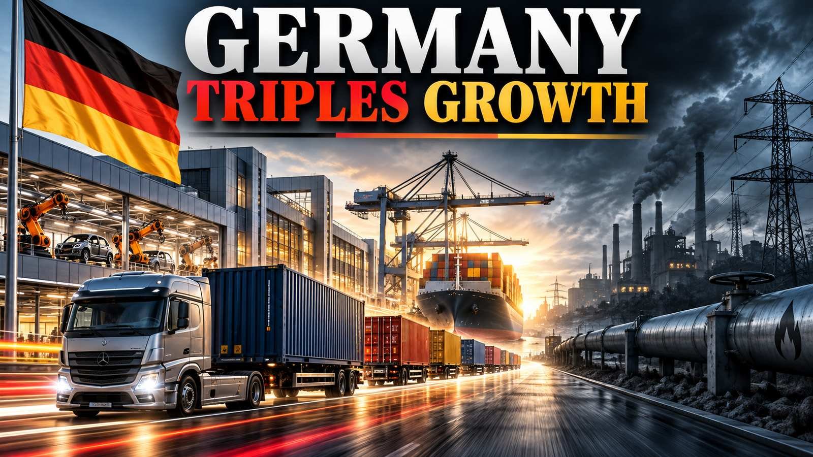 Germany Triples Growth