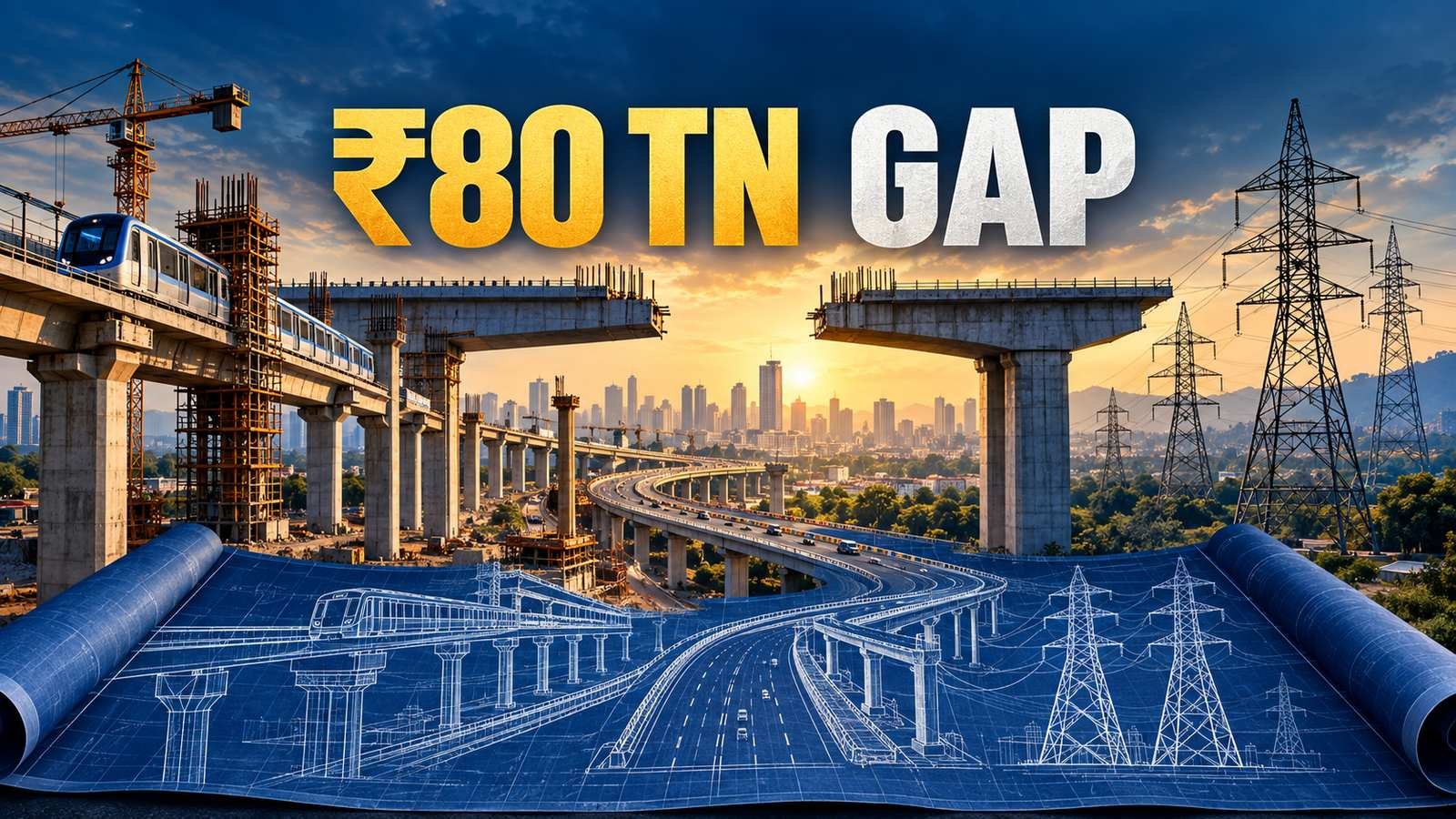 ₹80 Tn Gap