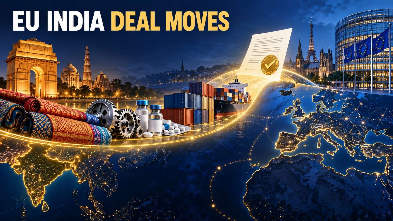 Eu India Deal Moves