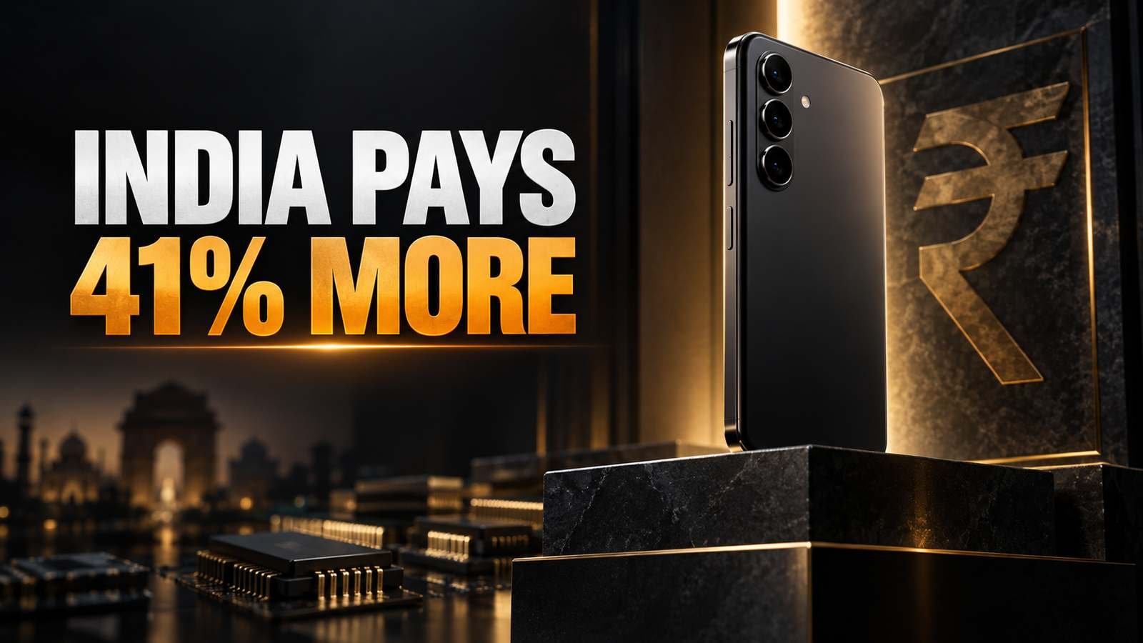 India Pays 41% More