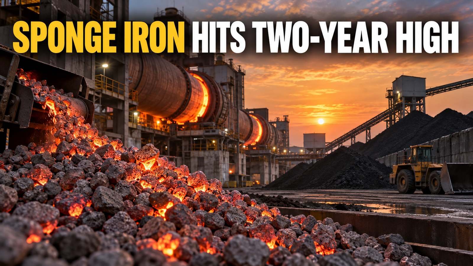 Sponge Iron Hits Two-Year High