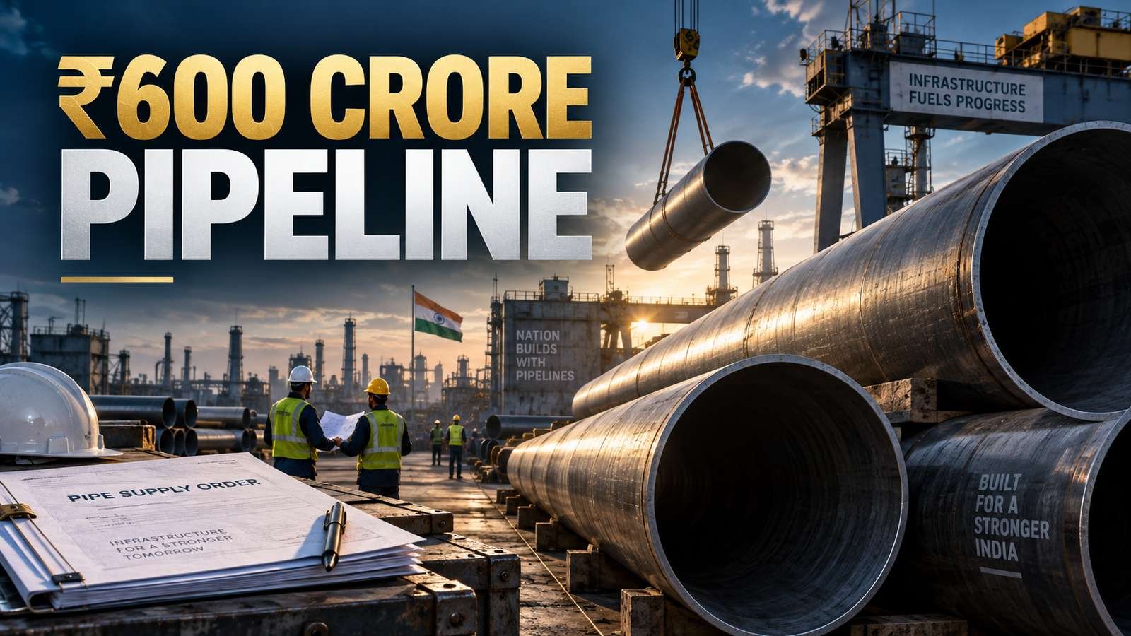 ₹600 Crore Pipeline
