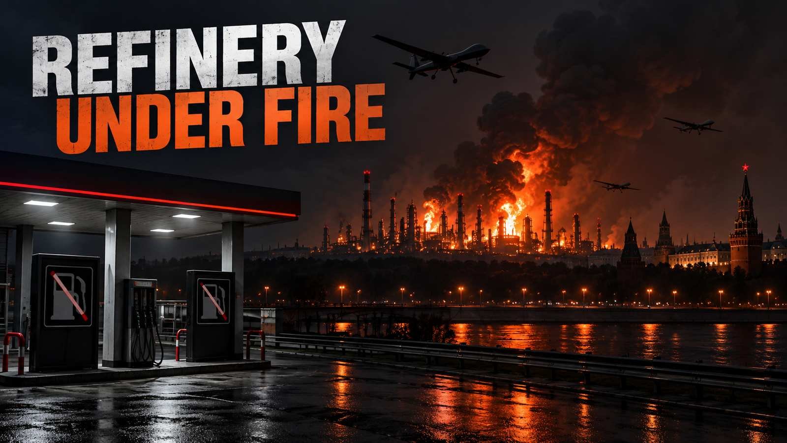 Refinery Under Fire