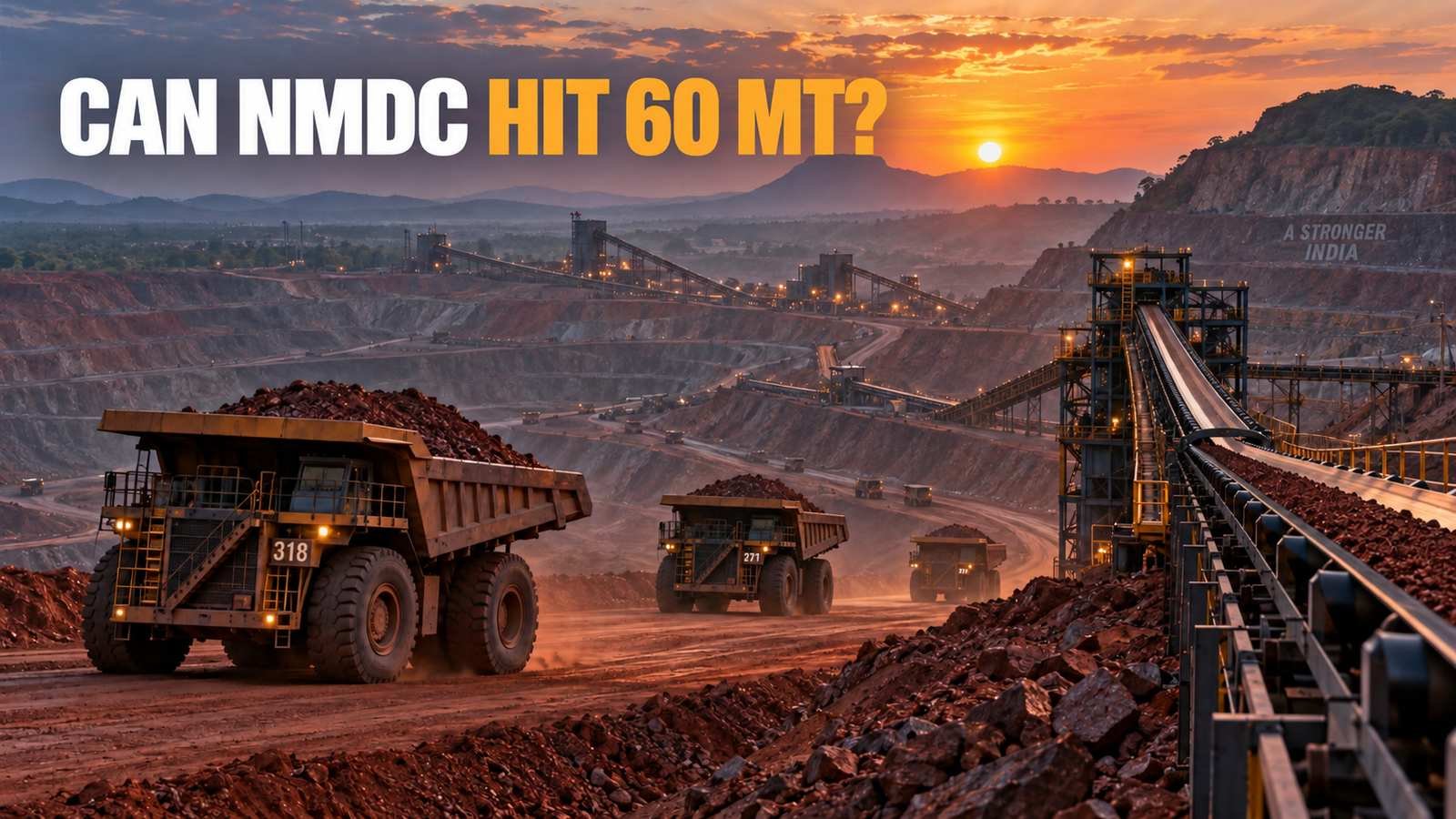 Can Nmdc Hit 60 Mt?
