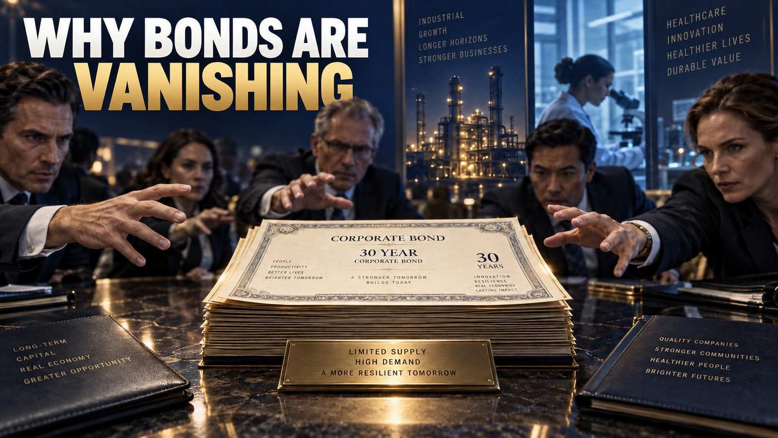 Why Bonds Are Vanishing