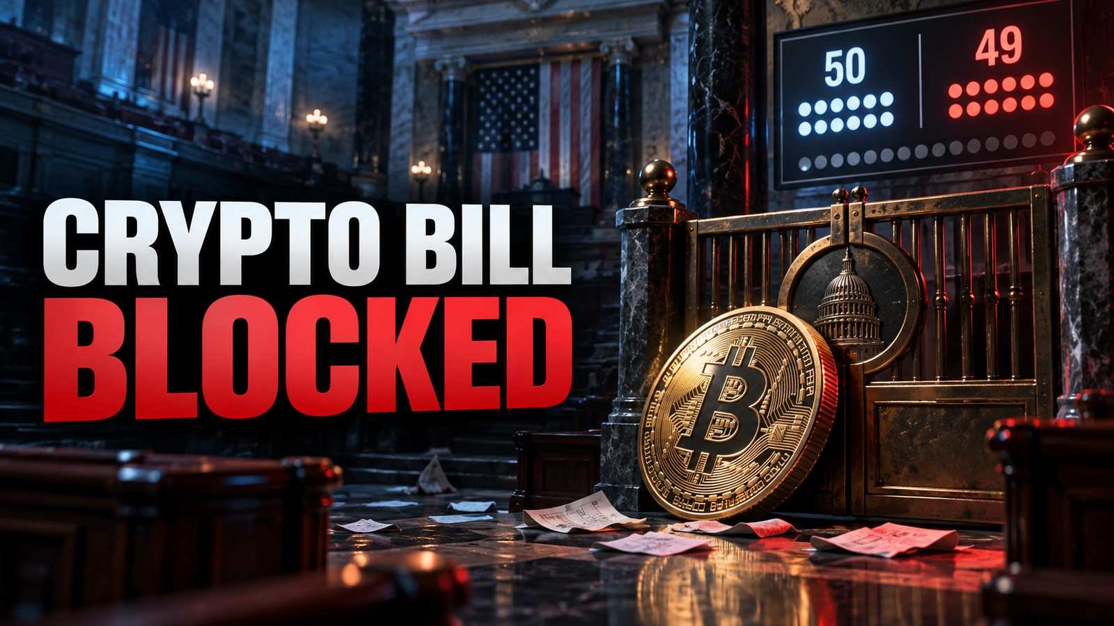 Crypto Bill Blocked