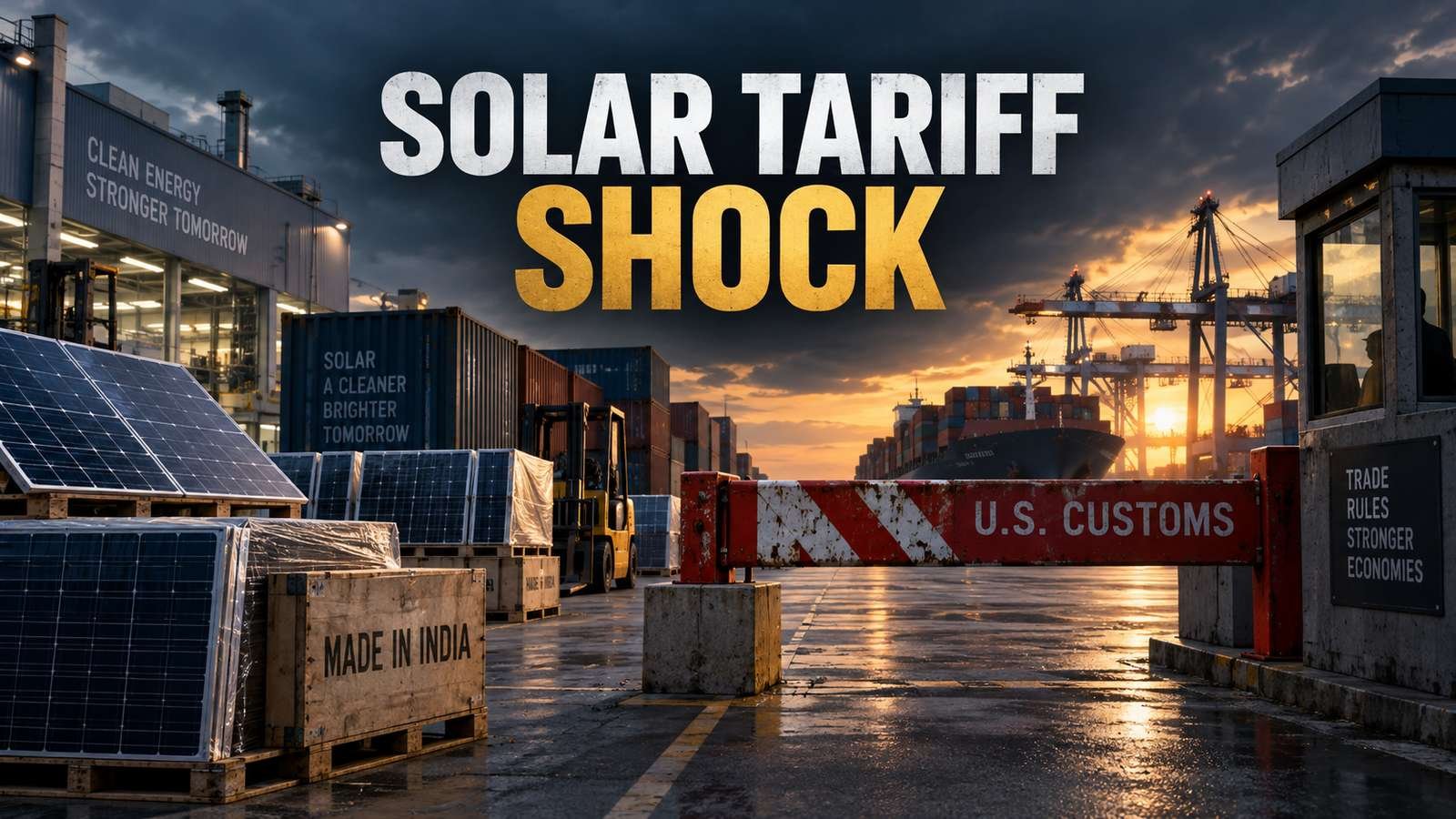 Solar Tariff Shock